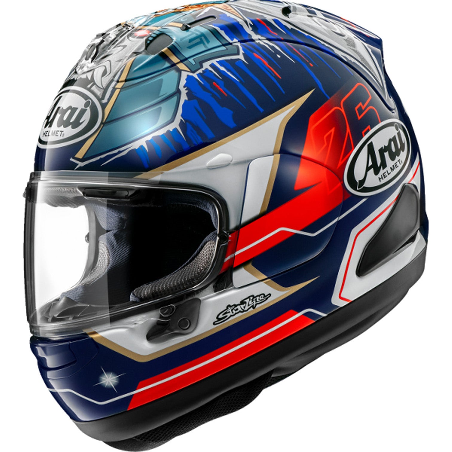Arai Helmets - Helmet Corsair-X Dani Samurai-3 XS