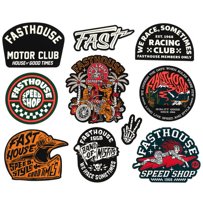 Assortment of stickers included in pack