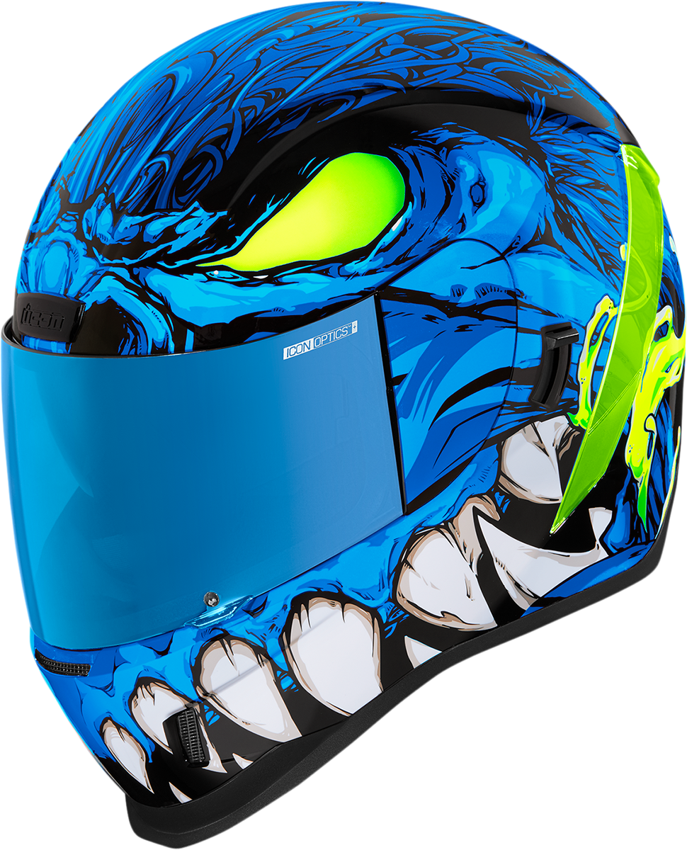 ICON Airform Manik'R Full Face Motorcycle Helmet - Blue