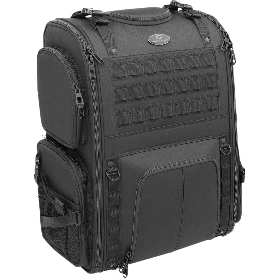 SADDLEMEN S3500 Tactical Sissy Bar Bag