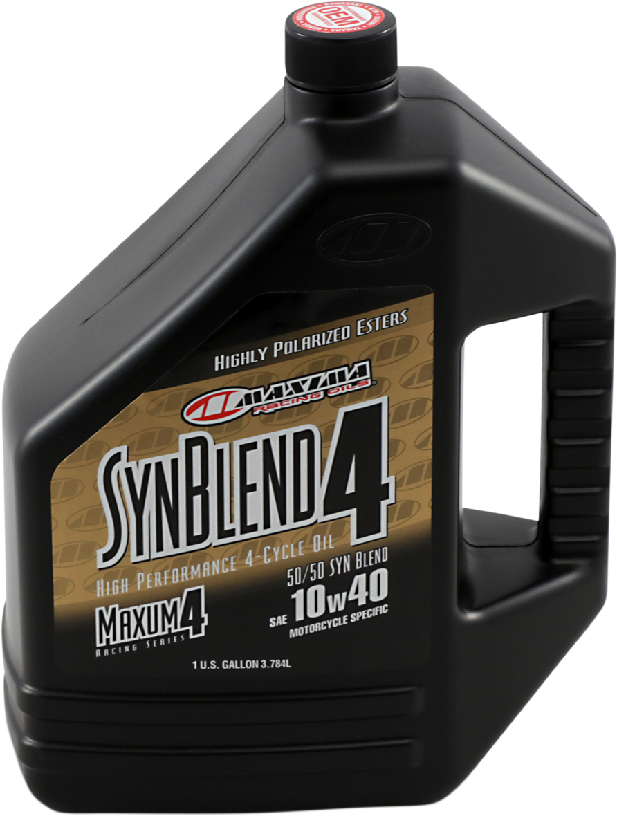 MAXIMA RACING OIL SynBlend Semi-Synthetic Oil - 10W40 - 1 gallon