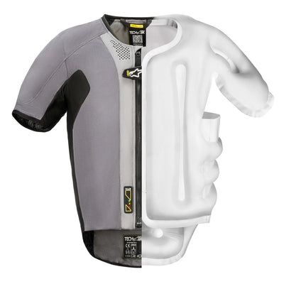 Alpinestars Tech-Air Vests offers the greatest safety in the blink of an eye