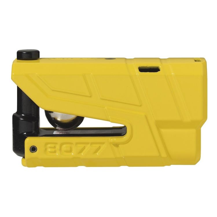 Abus Granit Detecto X-Plus 8077 Alarm Disc Lock - Yellow