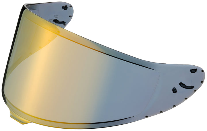 Shoei CWR-F2 Spectra Shield Gold - Front Side View