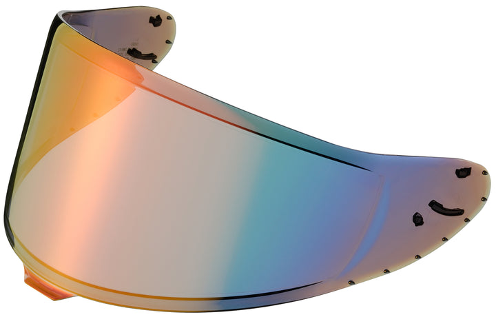 Shoei CWR-F2 Spectra Shield Fire Orange - Front Side View