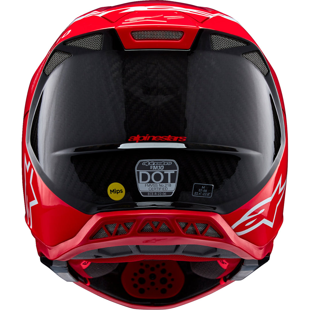 Supertech M10 Helmet - Flood - MIPS® - Red Fluo/Red