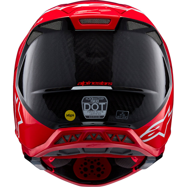 Supertech M10 Helmet - Flood - MIPS® - Red Fluo/Red
