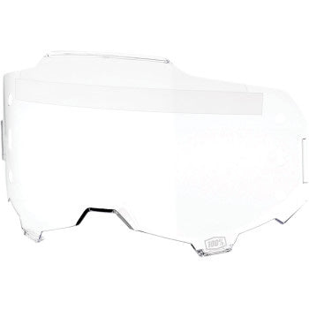 100% Armega Forecast Replacement Lens Clear - Front Side View