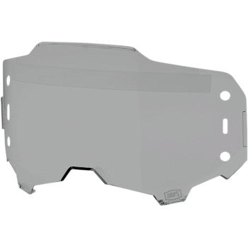100% Armega Forecast Replacement Lens Smoke - Front Side View