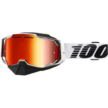 100% Armega Snow Goggles - Mirror Lens