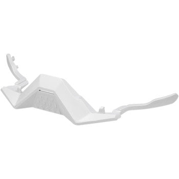 100% Armega Nose Guard White - Front Side View
