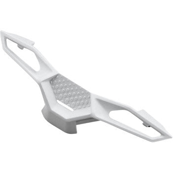 100% Racecraft 2 Nose Guard White - Front View