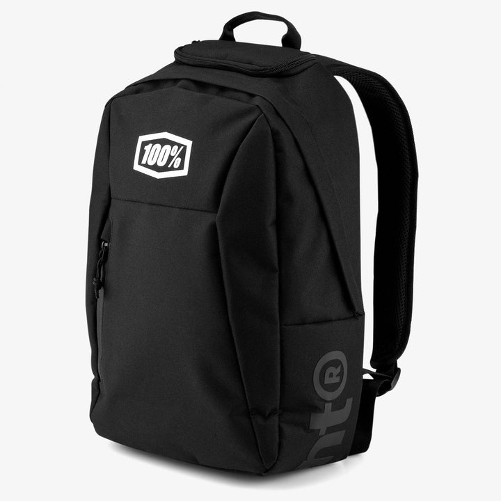 100% Skycap Backpack Black - Front View