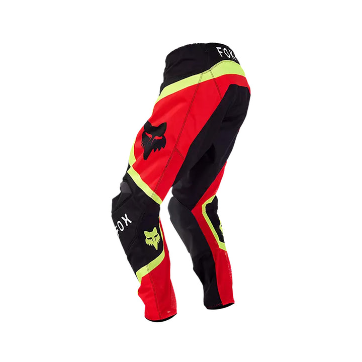 Fox Racing 180 Ballast Pants Black/Red - Rear Left Side View