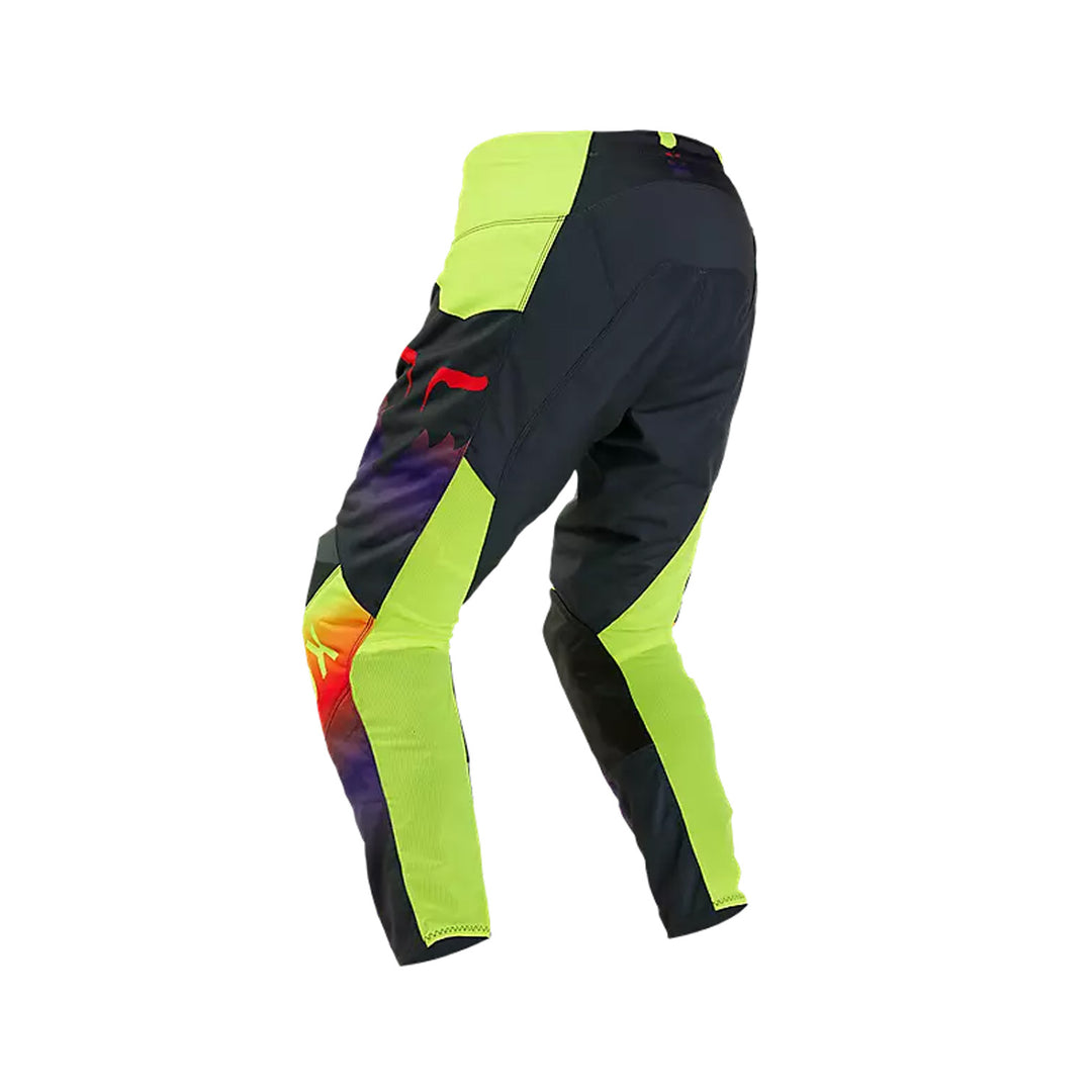 Fox Racing 180 Flora Pants Dark Shadow Grey - Rear Left Side View