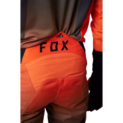 Fox Racing 180 Leed Pants Fluorescent Orange - Close-Up of Rear Graphic and Details