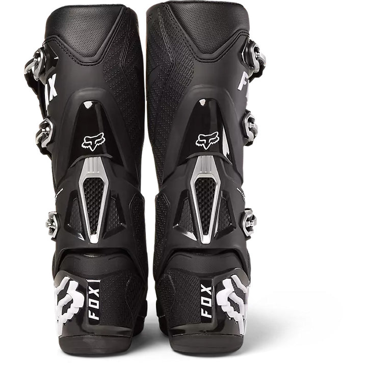 Fox Racing Instinct Boots Black - Rear View of Pair