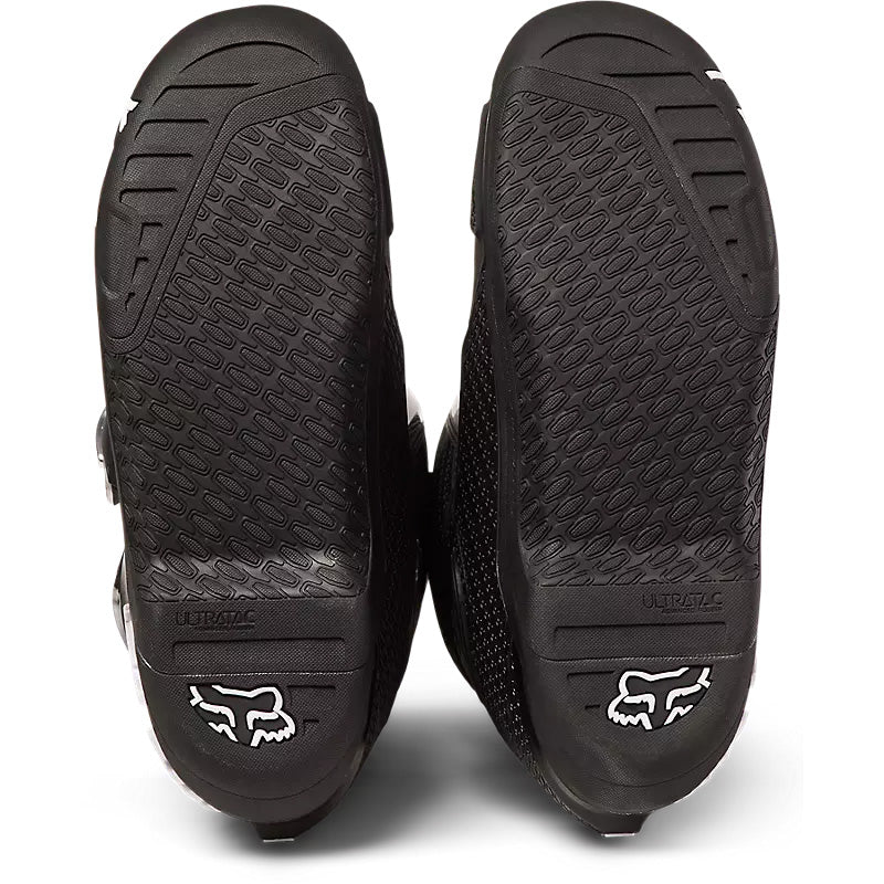 Fox Racing Instinct Boots Black - Sole View of Pair