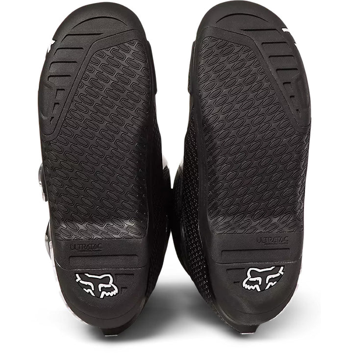 Fox Racing Instinct Boots Black - Sole View of Pair