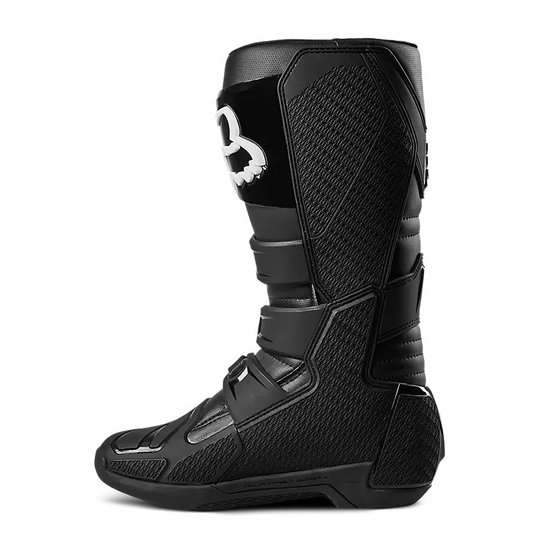 Fox Racing Comp Boots Black - Inner Side View