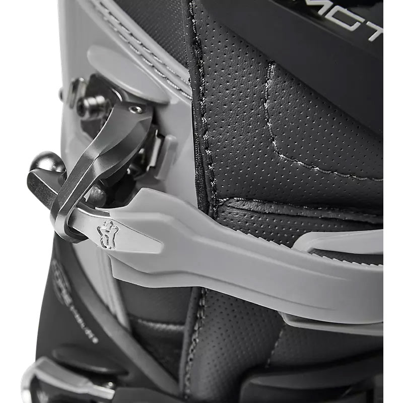 Fox Racing Motion Boots Dark Shadow - Close-Up View of Buckle
