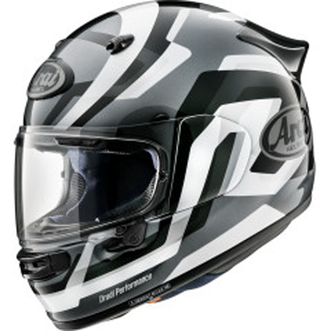 Arai Contour-X Snake Helmet White - Side View