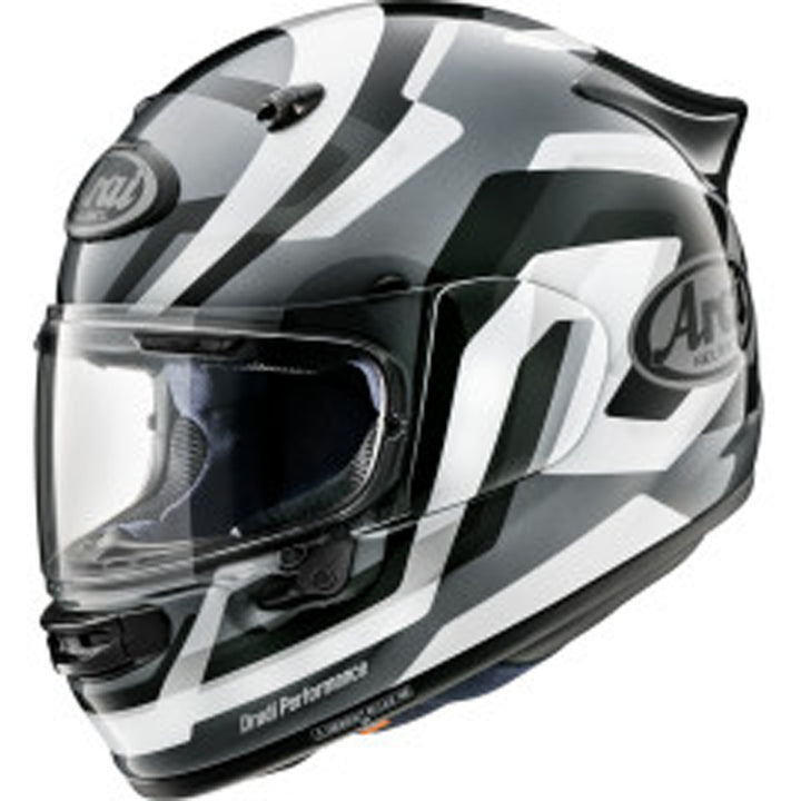 Arai Contour-X Snake Helmet White - Side View