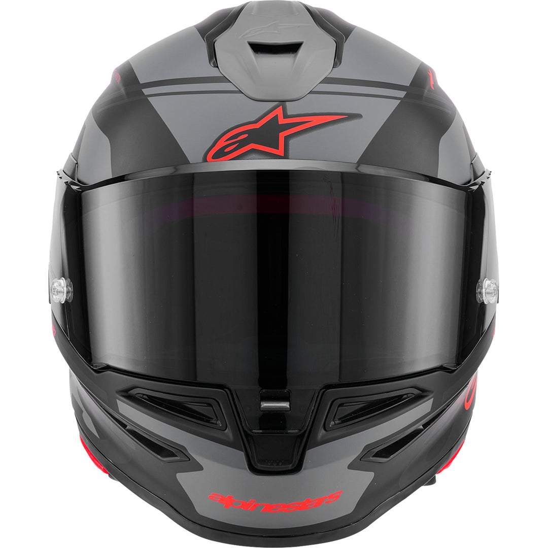 Supertech R7 Helmet - 22.06 - A-Core - Matte Black/Gray/Red