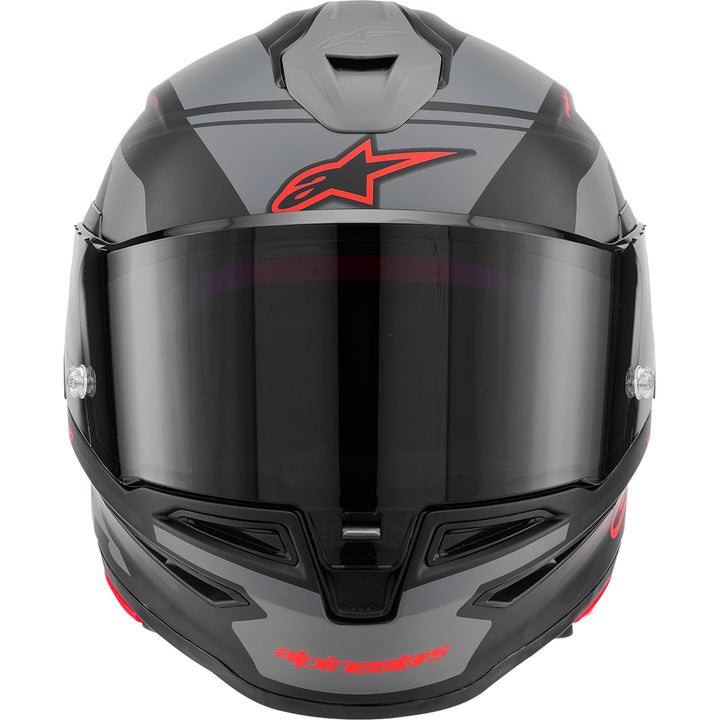 Supertech R7 Helmet - 22.06 - A-Core - Matte Black/Gray/Red