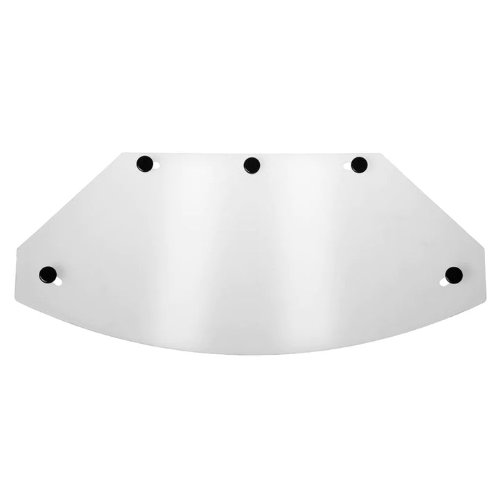 Daytona Helmets 5-Snap Shield Clear - Front View