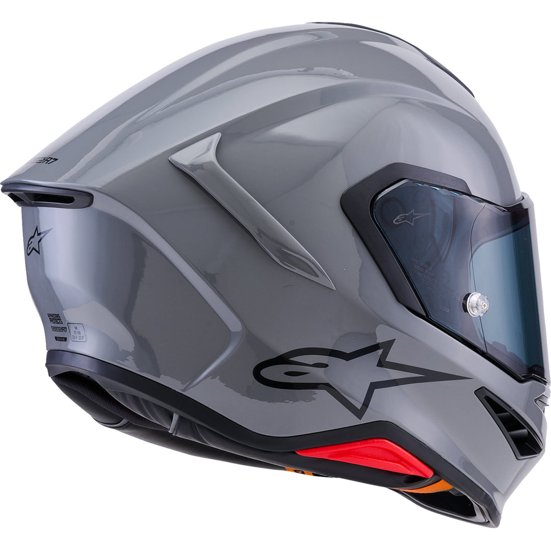 Supertech R7 Helmet - 22.06 - Solid - Gloss Gray
