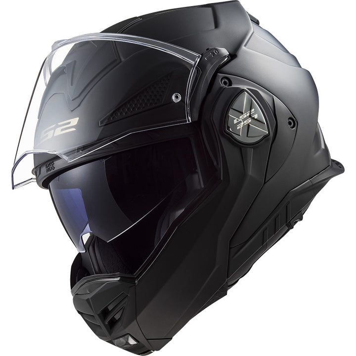 LS2 Helmets Advant-X Helmet - Left Side View with FaceShield Raised