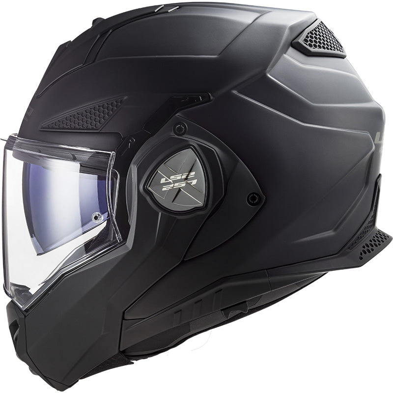 LS2 Helmets Advant-X Helmet Matte Black - Left Side View