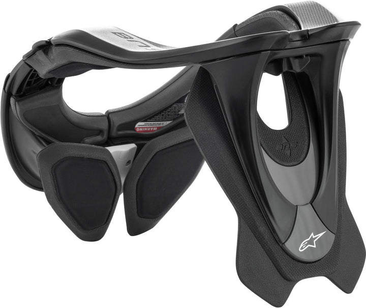 Alpinestars BNS Tech 2 Neck Support Black/Cool Grey - Rear View