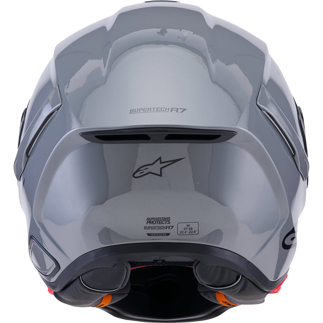 Supertech R7 Helmet - 22.06 - Solid - Gloss Gray