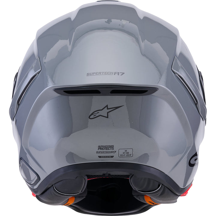 Supertech R7 Helmet - 22.06 - Solid - Gloss Gray
