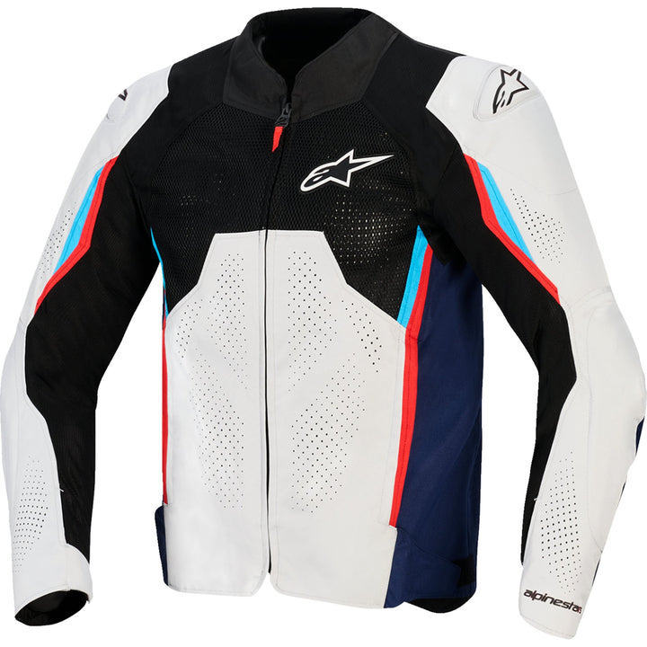 AST v3 Air Jacket - Silver/Deep Blue/Bright Red