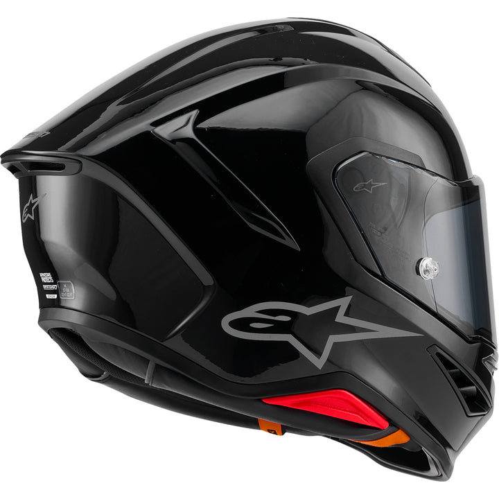 Supertech R7 Helmet - 22.06 - Solid - Gloss Black