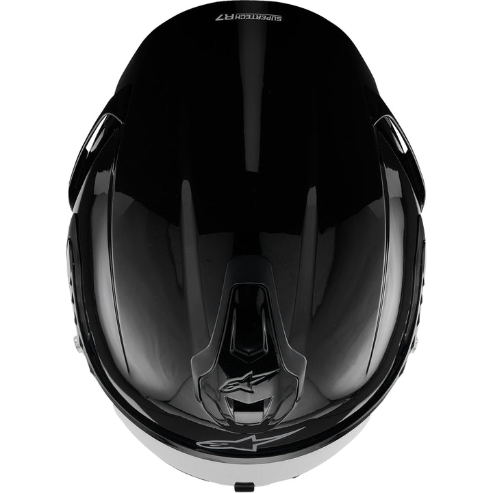 Supertech R7 Helmet - 22.06 - Solid - Gloss Black