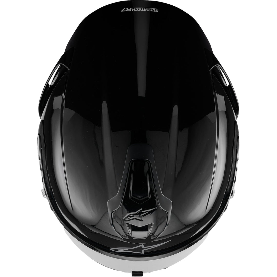 Supertech R7 Helmet - 22.06 - Solid - Gloss Black