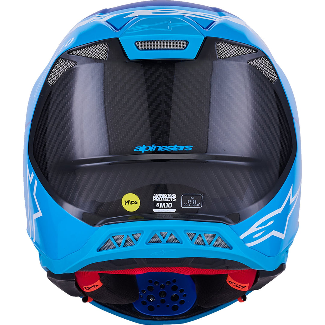 Supertech M10 Helmet - Flood - MIPS® - Blue/Black Carbon
