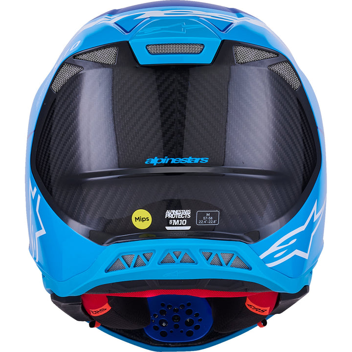 Supertech M10 Helmet - Flood - MIPS® - Blue/Black Carbon