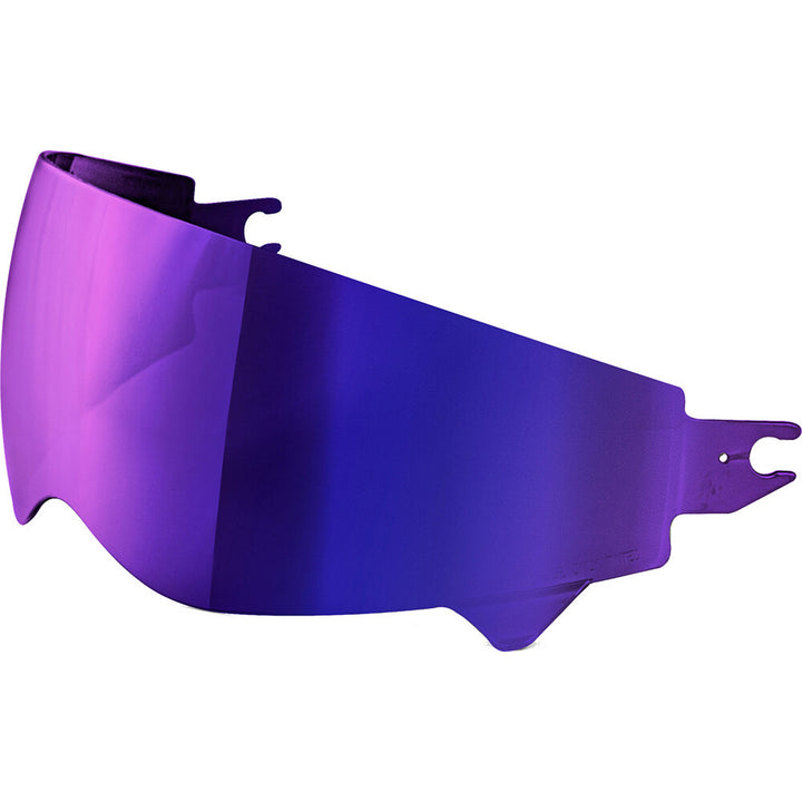 SCORPION EXO COVERT/COVERT X Sunvisor Ruby Mirror - Front Side View