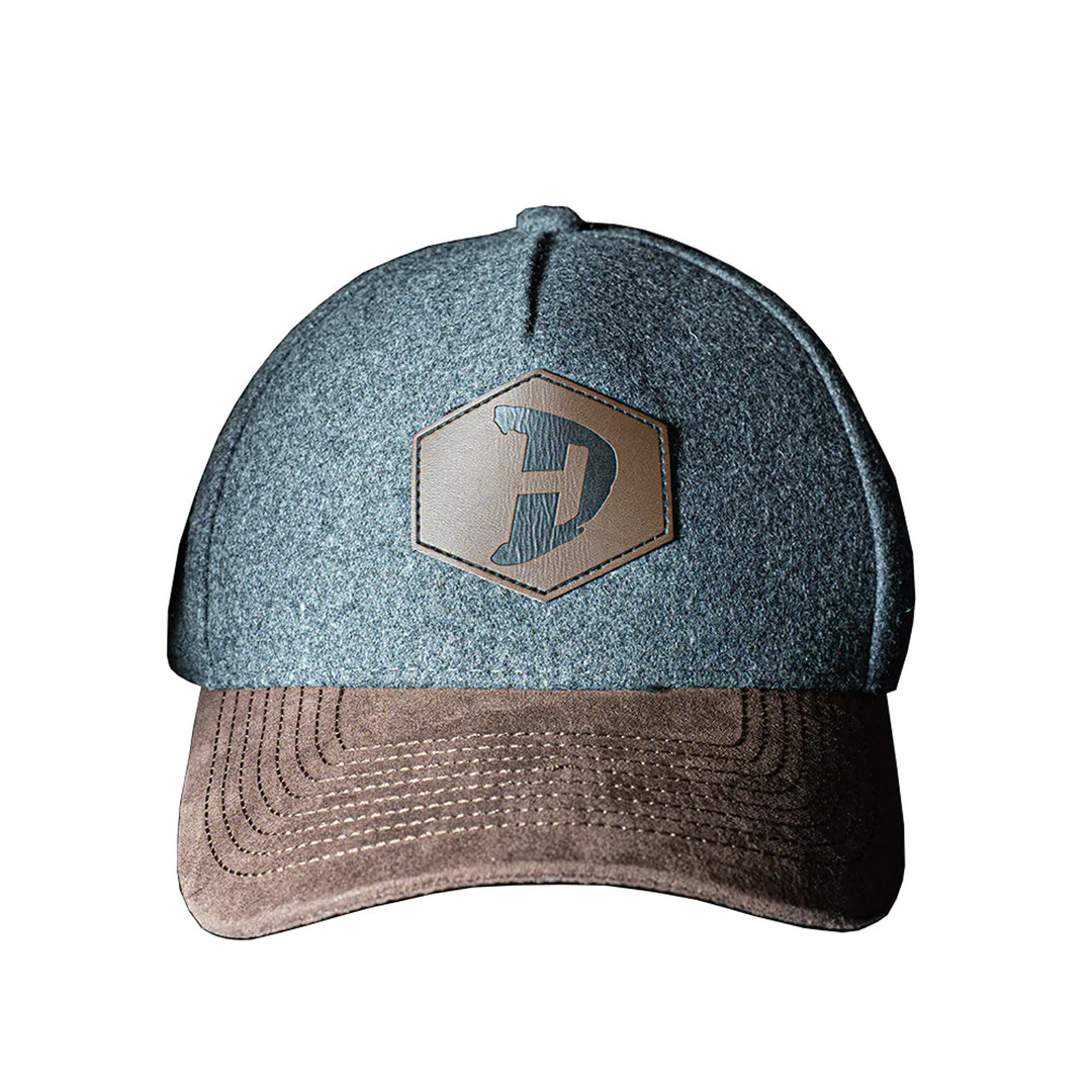 Daytona Helmets Vintage Leather Cap - Front View