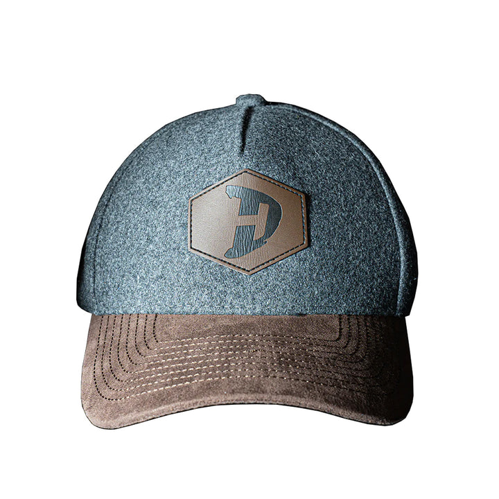 Daytona Helmets Vintage Leather Cap - Front View