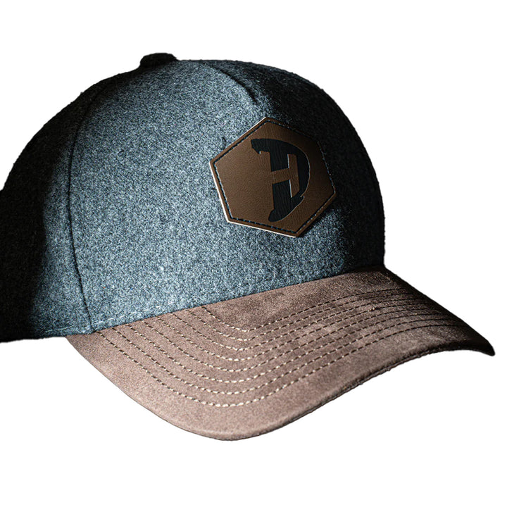 Daytona Helmets Vintage Leather Cap - Front Side View