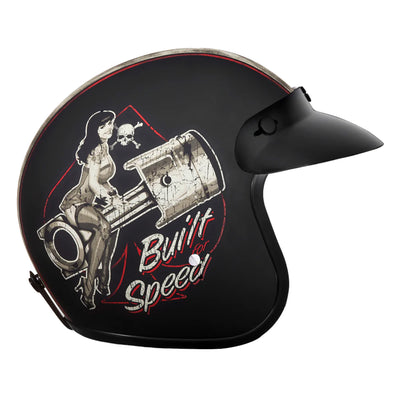 Daytona Helmets D.O.T. Cruiser Helmet - Built for Speed
