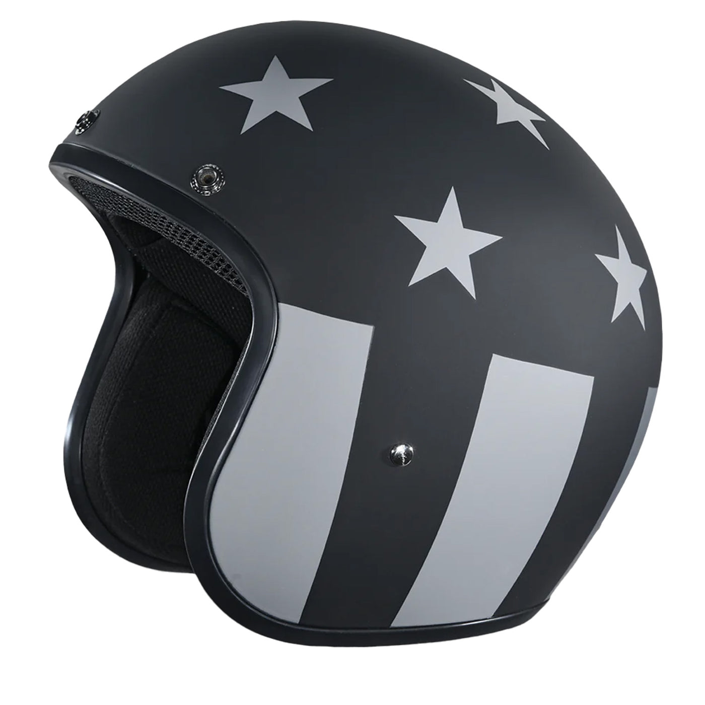 Daytona Helmets D.O.T. Cruiser Helmet - Captain America Stealth
