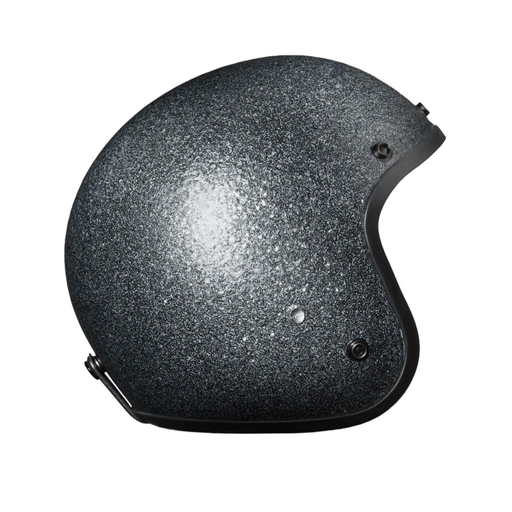 Daytona Helmets D.O.T. Cruiser Helmet Gunmetal Flake - Right Side View without Visor