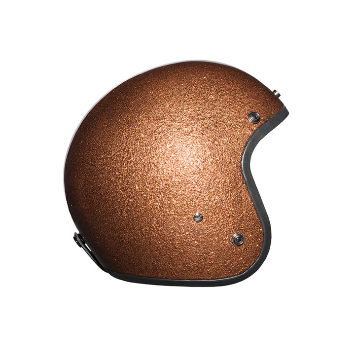 Daytona Helmets D.O.T. Cruiser Helmet Root Beer Metal Flake - Right Side View without Visor